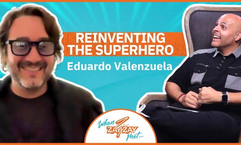 Eduardo Valenzuela: Reinventing Mexican Superheroes | Zay Zay Interview