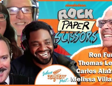 Introducing Nickelodeon's Newest Cast: Rock, Paper, Scissors and Pencil!