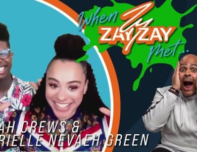 When Zay Zay Met... Isaiah Crews & Gabrielle Nevaeh Green | Nickelodeon Slime Cup 2022